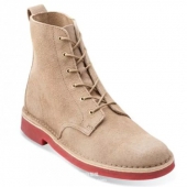 Clarks 其乐 男士真皮6孔系带沙漠靴 $59.99 到手￥540