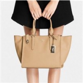 COACH 蔻驰Crossgrain Leather Crosby Carryall女款时尚手提斜挎包