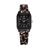 限地区： CASIO 卡西欧 LQ-142LB-1B 指针系列 女士布艺表带手表