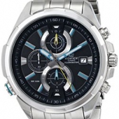 中亚prime会员免邮！Casio 卡西欧 EFR-536D-1A2VCF 三眼式男士手表 到手约774元