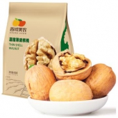 西域美农 新疆特产 薄皮核桃（非纸皮核桃）500g