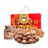 吉林有货！加州原野 坚果炒货礼盒锦锈年华大礼包1535g  39.5元（79元，2件5折）