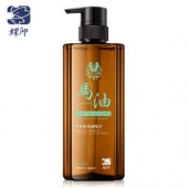 日本百年品牌 蝶印 马油洗发水 无硅油 600ml 原装进口