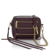REBECCA MINKOFF/瑞贝卡·明可弗 4 Zip Moto Camera 女士斜挎包