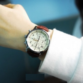 精工（SEIKO） SNDC31 Chronograph 男士石英腕表 文艺复古