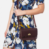 The Cambridge Satchel 女士真皮单肩云朵包