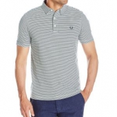 FRED PERRY Fine Stripe 男士POLO衫