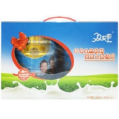 SHUANGWA 双娃 中老年奶粉礼盒装 900g*2罐*2
