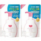 COW 牛乳石碱 泡沫洗面奶 180ml*2个装