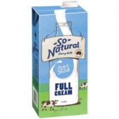 So Natural 全脂UHT牛奶 1L*12盒