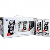 限地区：银桥 黑谷牛奶250ml*12盒整箱装
