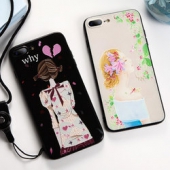 送挂绳！ AP  卡通个性创意iphone6手机壳  5.9元包邮（20.9-15元券）