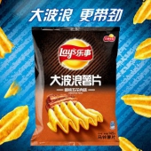 【吃货党】乐事 薯片大波浪 145g*9件