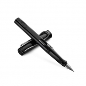 凌美（lamy） safari 狩猎者系列 钢笔 F尖 磨砂黑