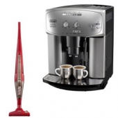 Delonghi 德龙 ESAM2200.S 全自动咖啡机+德龙 XLR18LM.R 无线手持吸尘器 套装