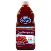美国进口 优鲜沛Ocean Spray 蔓越莓红石榴果汁1.5L