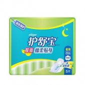 护舒宝 棉柔贴身夜用卫生巾 5片
