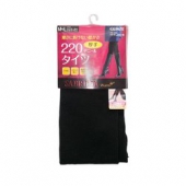 GUNZE郡是 SABRINA春款防静电连裤袜 黑色M-L 折19.9元（85元，199元10件）