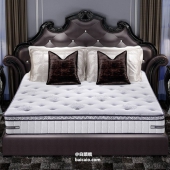 英国皇室御用，Slumberland 斯林百兰 肯辛顿宫 贝卡特丝绸蛋白面料+900只独袋弹簧+欧式云垫层天然乳胶床垫 1.5米~1.8米 ￥3699包邮 可第二件半价