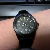 精工（SEIKO） Recraft系列 SKA705 人动电能男表 防水深度100m