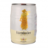 瓦伦丁（Wurenbacher） 小麦啤酒 桶装 5L 德国进口