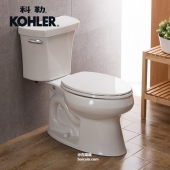 镇店之宝，KOHLER 科勒 纽华氏五级旋风分体座便器 新低￥887.05包邮（双重优惠）