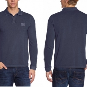 HUGO BOSS 雨果博斯 橙标 男士纯棉长袖polo衫 prime会员免费直邮到手￥294