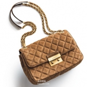 MICHAEL Michael Kors 小香风绒面皮单肩包 5折$164.99 到手￥1210
