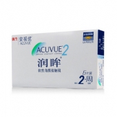 强生 润眸隐形眼镜两周抛 6片装*2盒