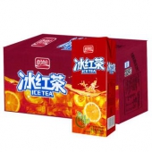 盼盼 冰红茶 250ml*24盒 整箱
