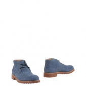TOD'S  男士真皮系带短靴 2色