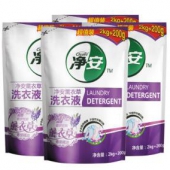 cleafe 净安 薰衣草洗衣液（2kg+200g）*4袋