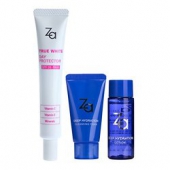 za 姬芮（新能真皙美白隔离霜 SPF26PA++ 35g+恒润娇养洁面膏中样+恒润娇养化妆水中样）折约39元（78，满199-100）