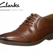 Clarks 其乐 男士真皮系带休闲鞋 2色 Prime会员免费直邮到手￥333.94