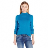 美国 Pendleton Petite Washable 女款半高领针织衫 含高档真丝面料