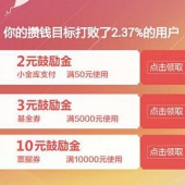 优惠券：京东小金库 支付券