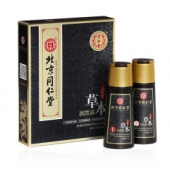 同仁堂 植物染发剂一梳黑一洗黑染发膏 90ml*2