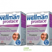 Vitabiotics Wellman 男性前列腺营养片 60片*2瓶 ￥219包邮包税（￥249-30）