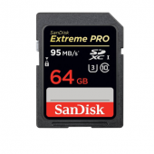 闪迪（SanDisk） 至尊超极速 64GB SDXC UHS-I存储卡  Class10 读速95MB/s 写速90MB/s