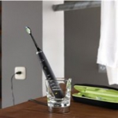 全智贤同款：Philips飞利浦Sonicare HX9351/04钻石超声波电动牙刷  黑色
