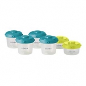 BEABA Clip Containers 幼儿储存罐6个装
