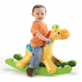 费雪（Fisher Price） Y9155 声光摇摇长颈鹿 带光效、音乐