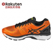 ASICS亚瑟士 GEL-KAYANO 23男士稳定支撑慢跑鞋 标准版 橙色tjg943-0990 28