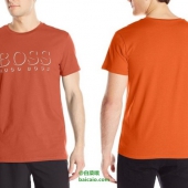 限M码，BOSS HUGO BOSS 男士防晒纯棉T恤 Prime会员凑单免费直邮到手￥171