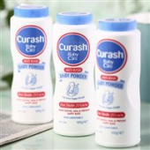 澳洲Curash天然婴儿防湿疹爽身粉痱子粉 100g*2件