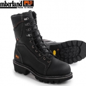 限尺码，Timberland Pro 添柏岚 男士9英寸真皮防水工装靴 3折$78 到手￥700