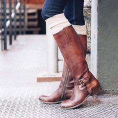 弗莱（FRYE） Melissa 女士真皮马靴