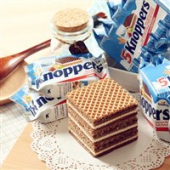Knoppers 5层夹心牛奶榛子巧克力威化饼干 家庭装24包 *3盒装