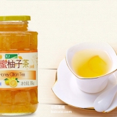 KJ 蜂蜜柚子茶 国产版 1050g*4瓶 ￥63.6包邮（￥143.6-80）