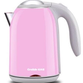 格来德（Grelide）304不锈钢 双层防烫电热水壶1.7升 D1513A